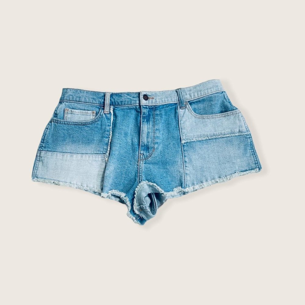 Hollister Vintage High Rise Distressed  Patchwork